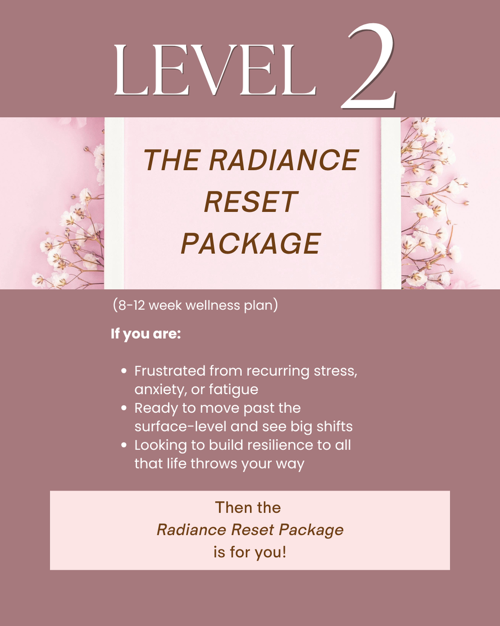 Level 2: The Radiance Reset Package